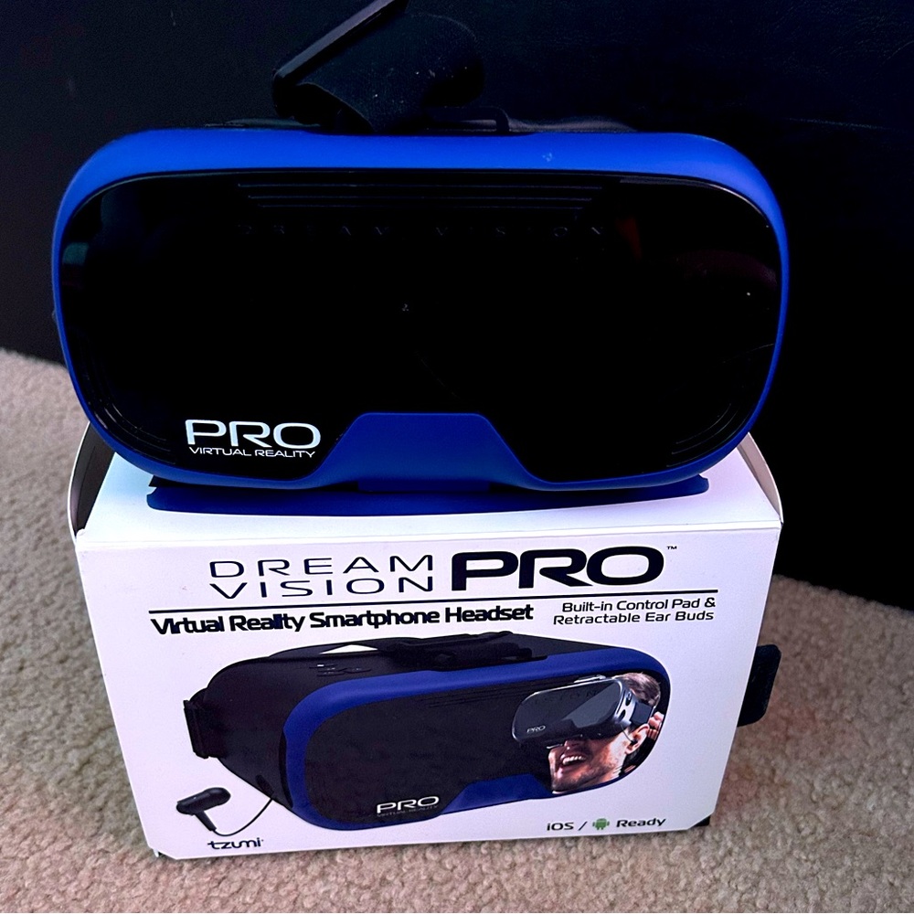TZUMI VIRTUAL REALITY HEADSET DREAM VISION PRO - tk